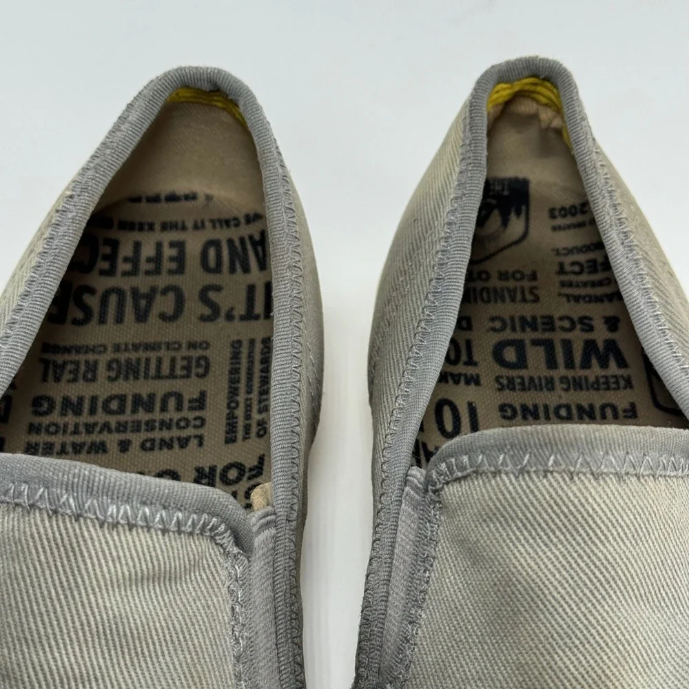 Keen Elsa Lite Slip On Canvas Sneakers Grey Mens 11 1026468‎ LUFTcell